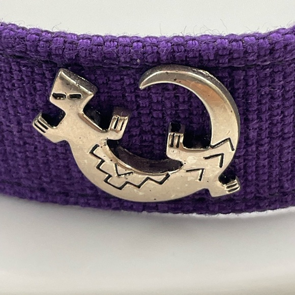 Western Belt Zuni Animal Motif Purple Belt 28" NWOT - Picture 8 of 16